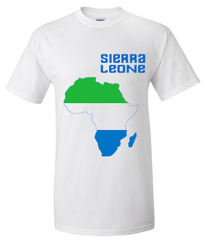 Sierra Leone Short Sleeve T-Shirt – My Origin